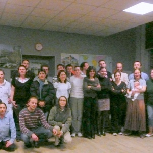 CPM à THIVIERS - Rencontre très conviviale avec les futurs mariés de 2 008 (Samedi 05 avril 08)